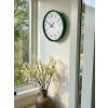 Zentime 36 Cm Yeşil Dekoratif Duvar Saati