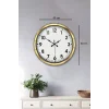 Zentime 40 Cm Gold Lüks Duvar Saati