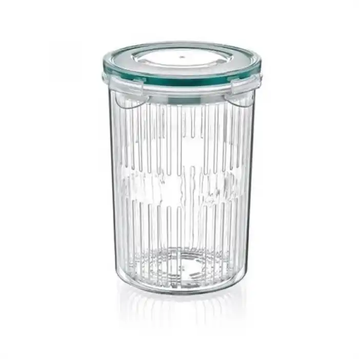 BUFFER® Zeytin Turşu Sebze Yıkama Kutusu Klipsli Kapaklı Saklama Kabı