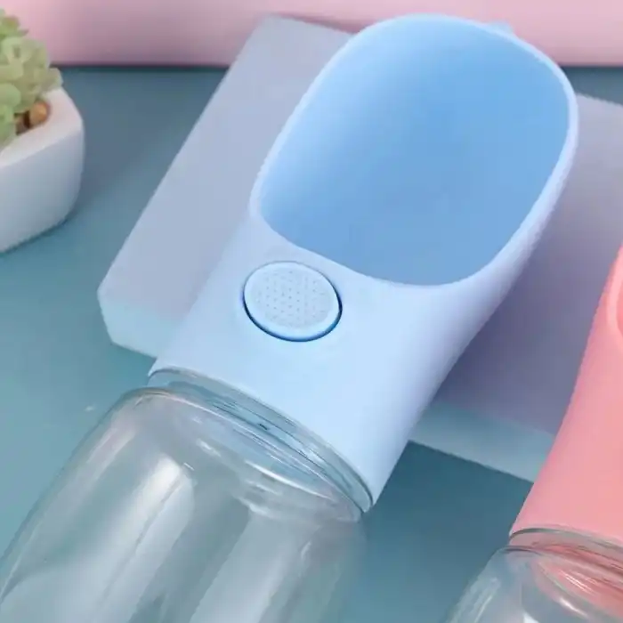 BUFFER® Taşınabilir Butonlu 350 ml Evcil Hayvan Suluğu