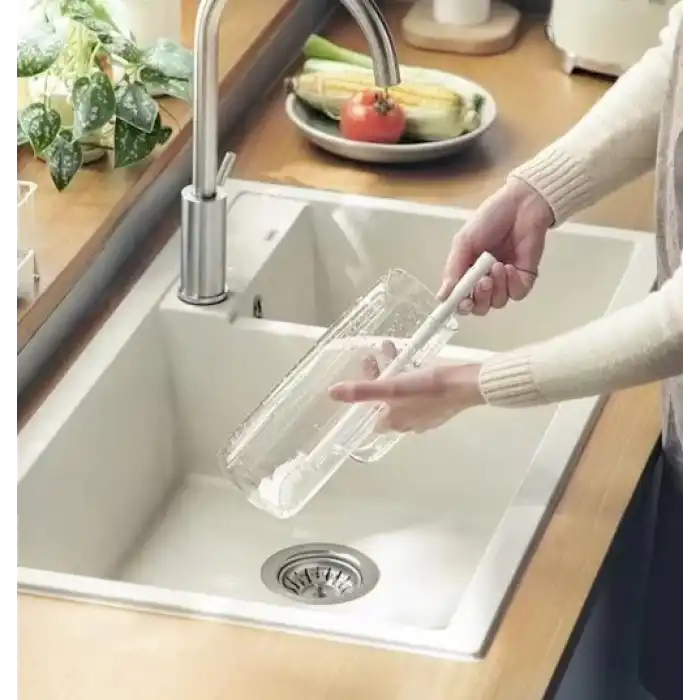 Kavanoz ve Biberon Yıkama Fırçası Silikon