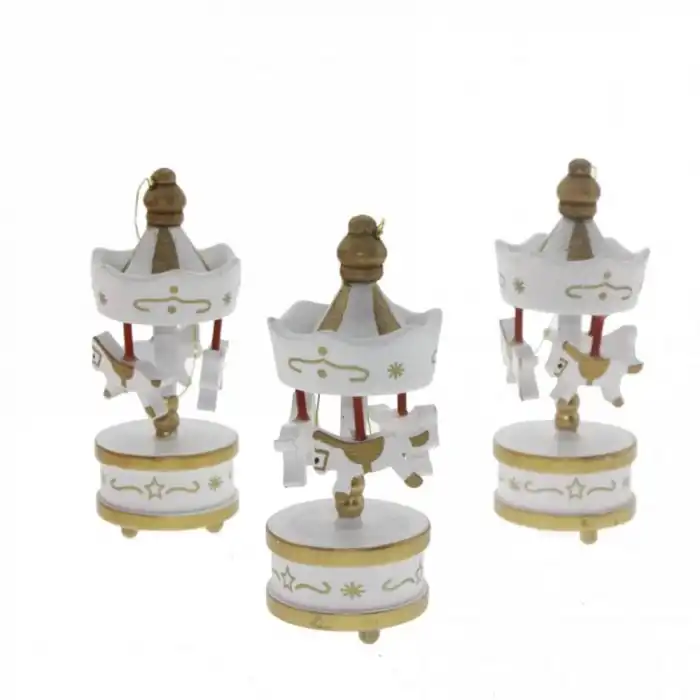 Dekoratif 6lı Beyaz Mini Atlı Karınca