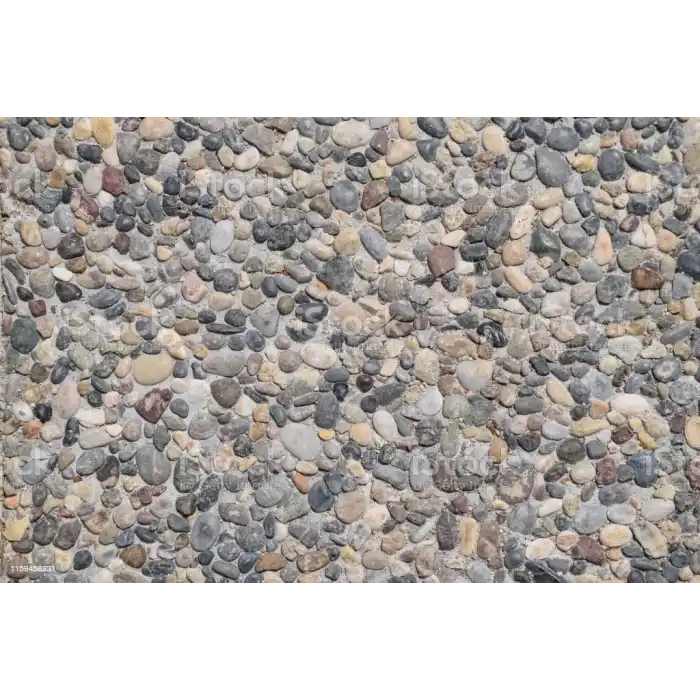 Çakıl Taşı Kaplama Kağıdı 3 Metre