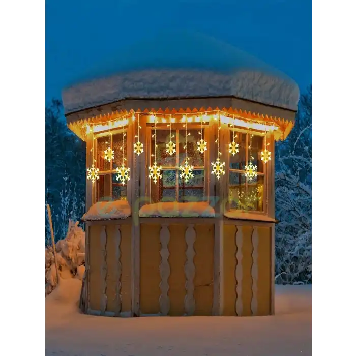 Kar Tanesi 8 Fonksiyonlu 3m 12 Saçaklı