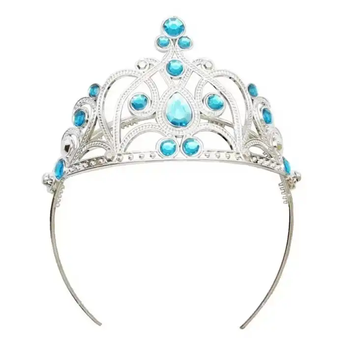 Mavi Taşlı Prenses Tacı