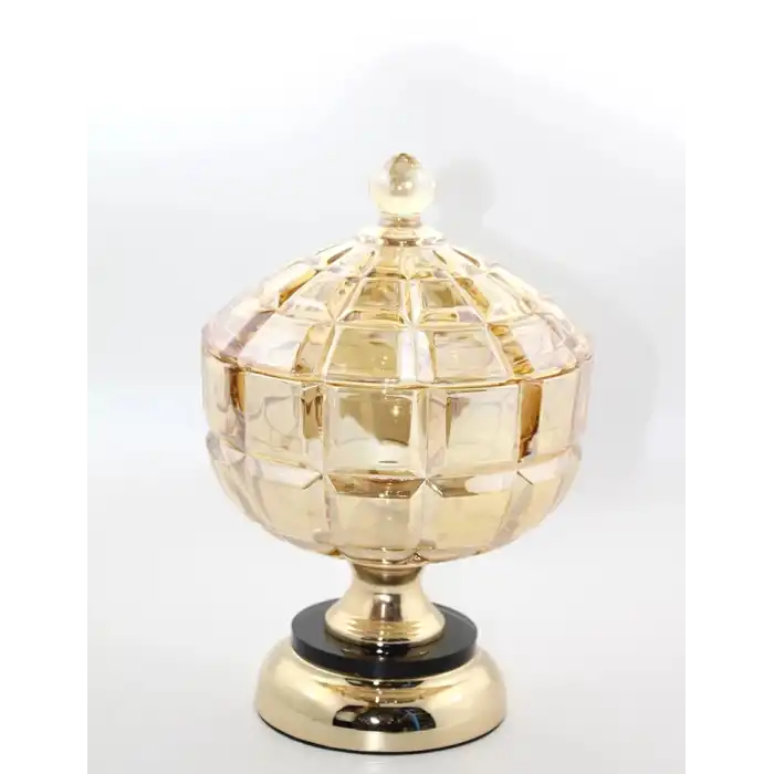 Kapaklı Cam Şekerlik Model 2