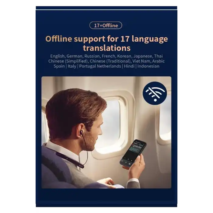 Kameralı 140 Dilde Wifi Özellikli Translator Elektronik Çeviri Cihazı Türkçe Menü