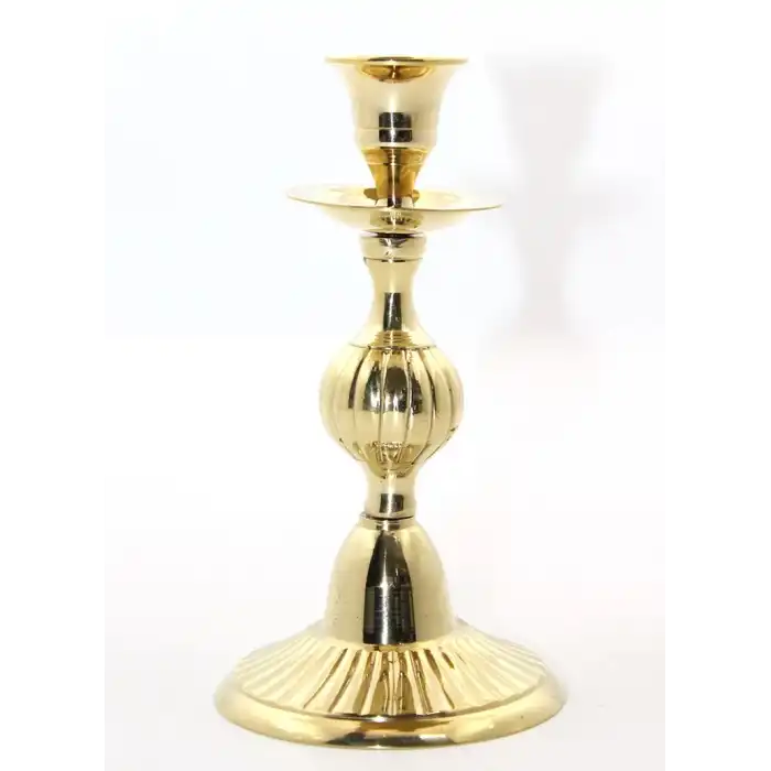 Tekli Pirinç Şamdan Model 3