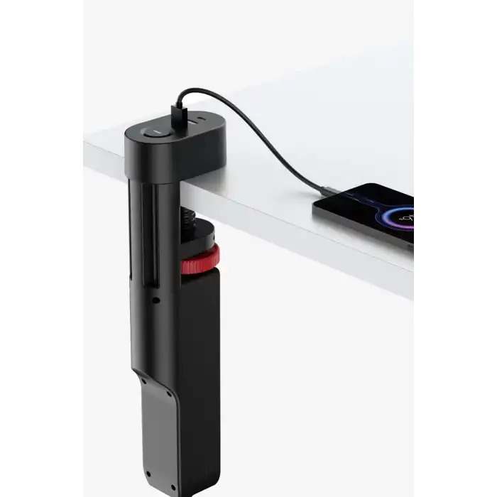 Masa Tipi Pd20w Akım Korumalı 3’lü Priz 2xusb 1xtype-c Girişli Kablolu Priz Ftr19