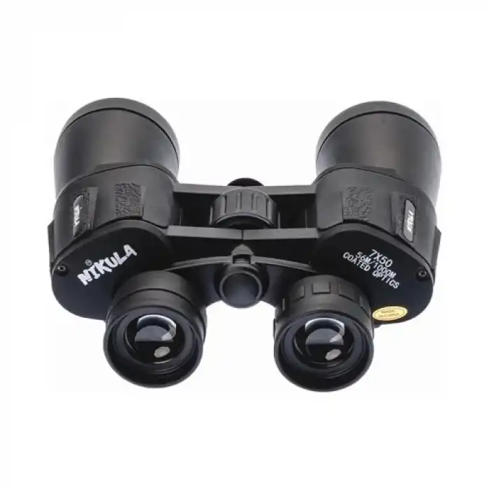 The Best Nzm 7x50 - Geniş Ön Mercekli Profesyonel El Dürbünü - 1000m/56m - Siyah V1