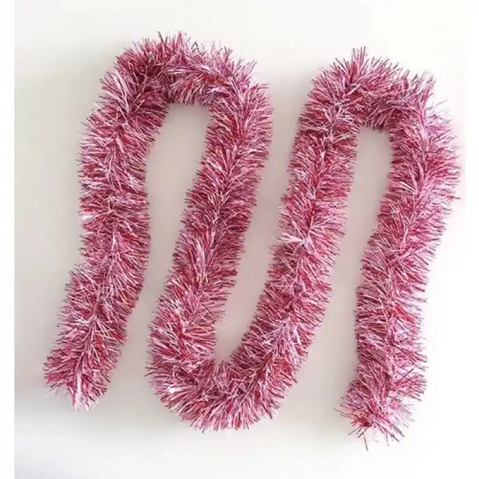 The Best Nzm Parti Için Sim Süs 2 Metre Uzunluk 8 cm Genişlik Pembe Renk Ithal