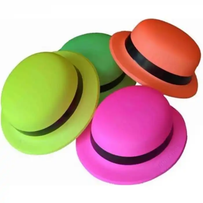 The Best Nzm Neon Partisi Turuncu Renk Melon Plastik Parti Şapkası