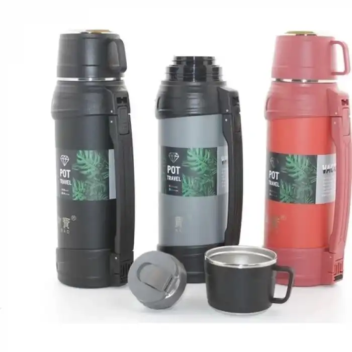 Paslanmaz Çelik Çift Katmanlı Termos 1.2 Lt ALK2312