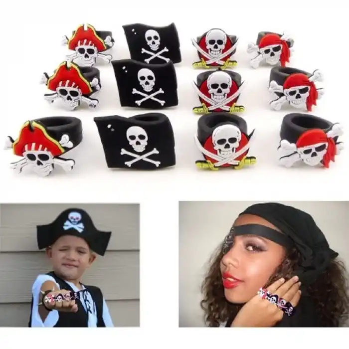 The Best Nzm Korsan Kılıçlı Çocuk Uyumlu Plastik Korsan Yüzüğü