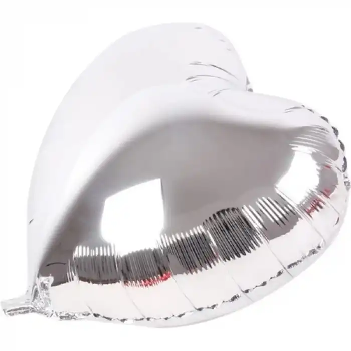 The Best Nzm Kalp Balon Folyo Gümüş 45 cm 18 Inç