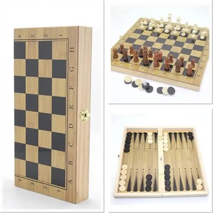 Ahşap Satranç Seti ALK4244