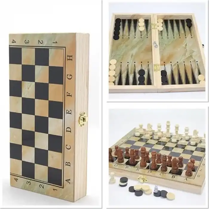 Ahşap Satranç Seti ALK4237