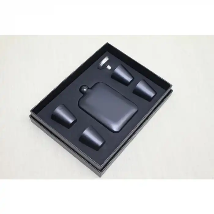 4 Shot Bardaklı Matara Seti ALK3906