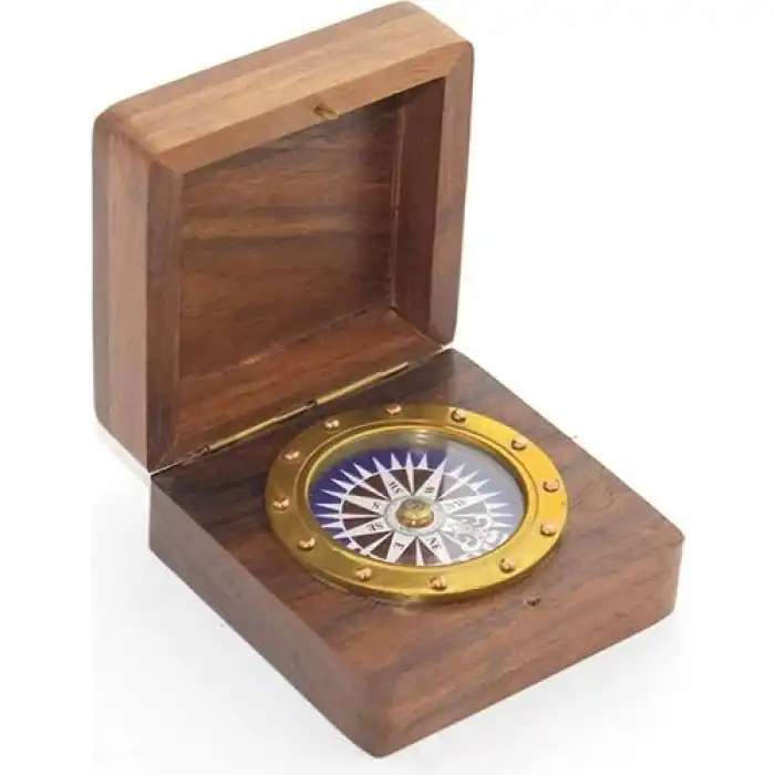 Kutulu Pirinç Pusula 3787