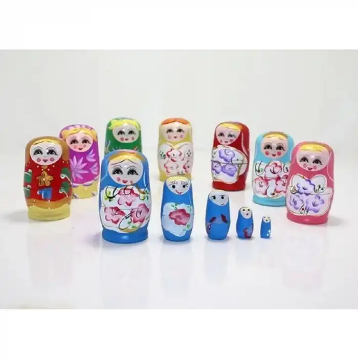 5li Ahşap Matruşka ALK1204