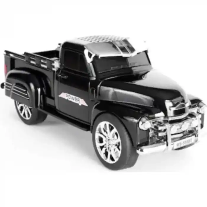 Ynt İthalat Şarjlı Nostaljik Çalar Kamyon Bluetooth Fm Radyo Tf Mp3 Siyah