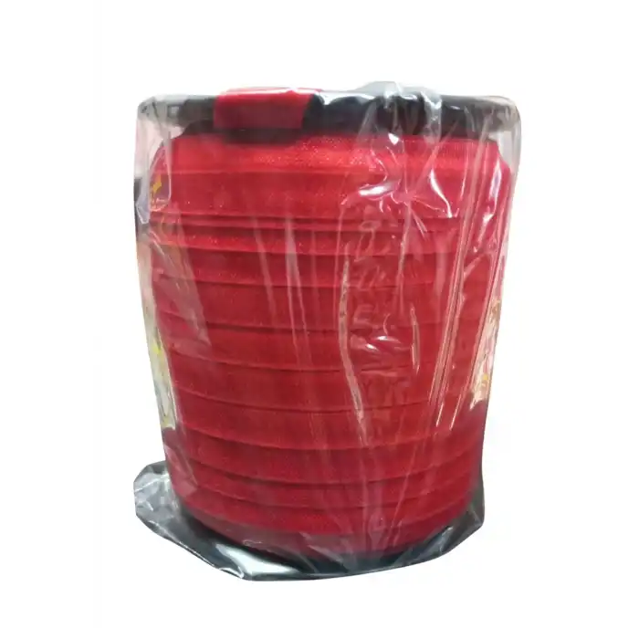 Çamaşır Lastiği Düz 1 cm  1 Metre Kırmızı