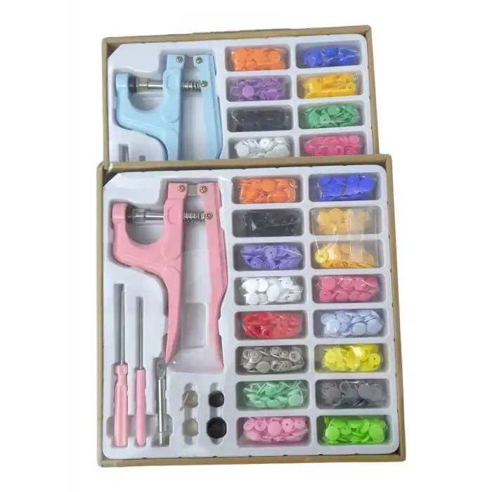 Çıt Çıt Set Plastik Makinalı (Renk stok durumuna göre)