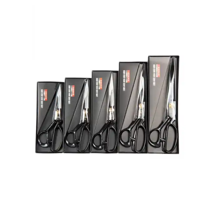 Terzi Makası Siyah Metal Saplı 10 Numara