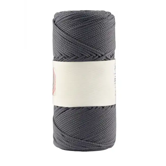 Makrome İpi 3mm Polyester Antrasit