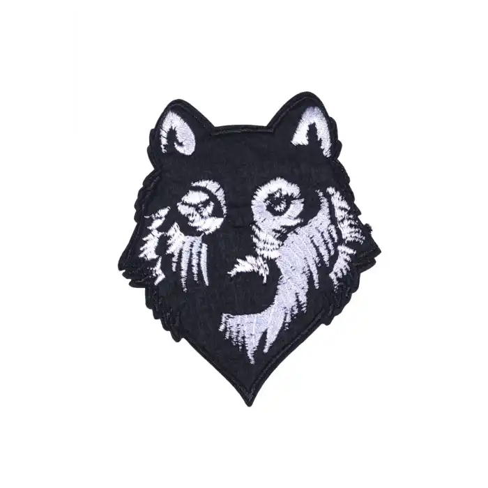 Aplike Ütü İle Yapışan Kurt Arma 6x7 cm