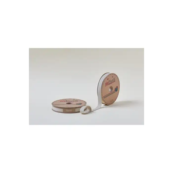 Biye Koton Katlı D48 Açık Bej 2 cm 25 Metre %65 Koton %35 Polyester