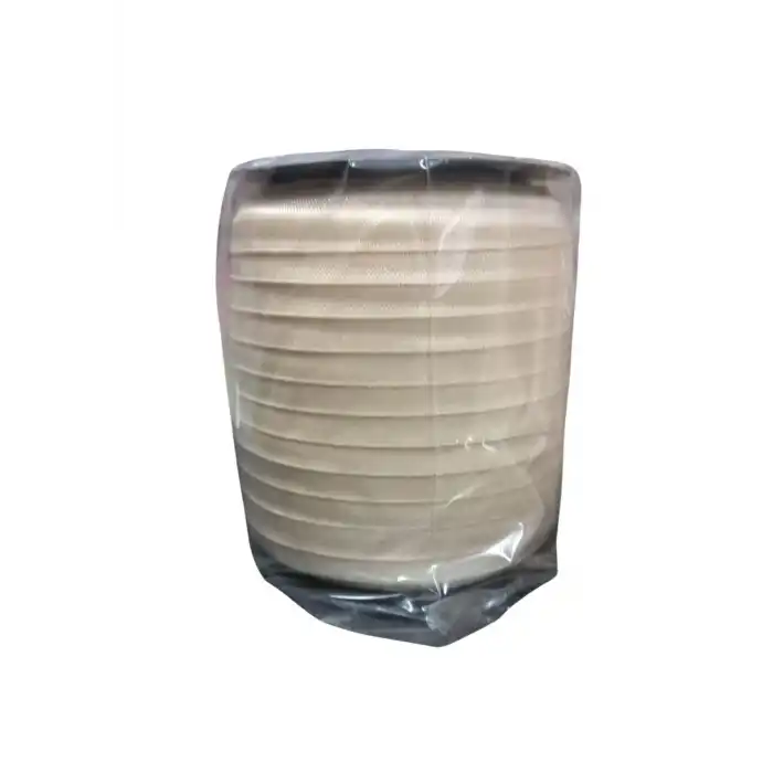 Çamaşır Lastiği Düz 1 cm  75 Metre 1 Top Krem