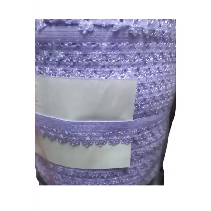 Çamaşır Lastiği Dantelli 1 cm 75 Metre 1 Top Lila