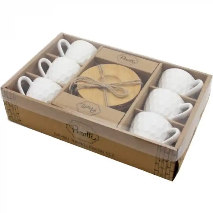 Bs İthalat Bambu Fincan Seti 6lı Özel Kutu Model - 2