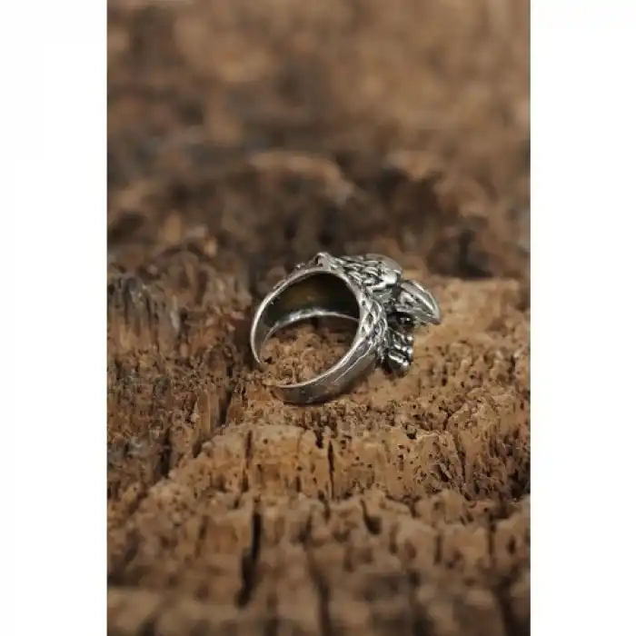 Karce Ayarlanabilir Kartal Model Erkek Yüzük