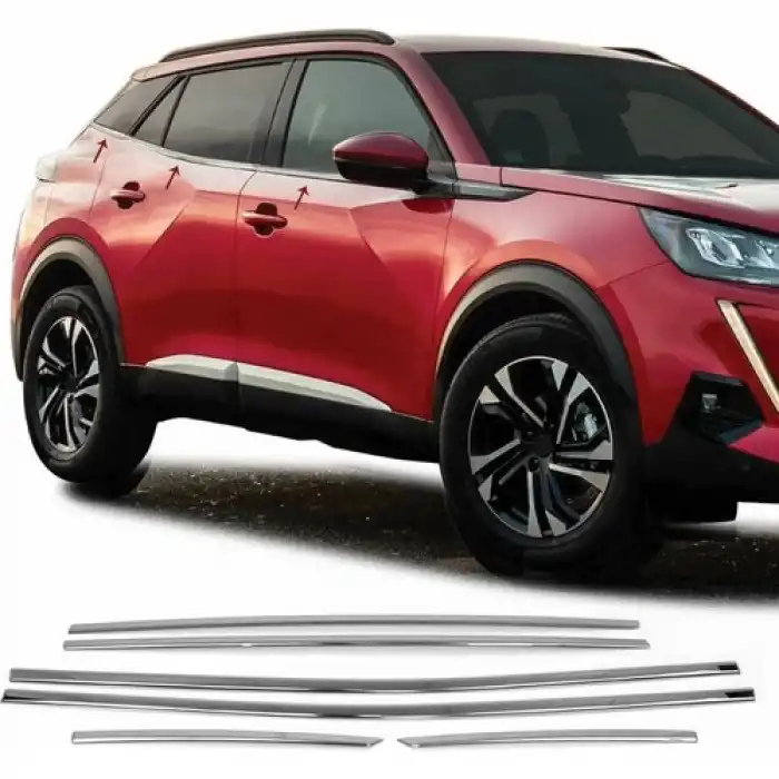 Senin Oto Aksesuar Peugeout 2008 Krom Cam Çıtası