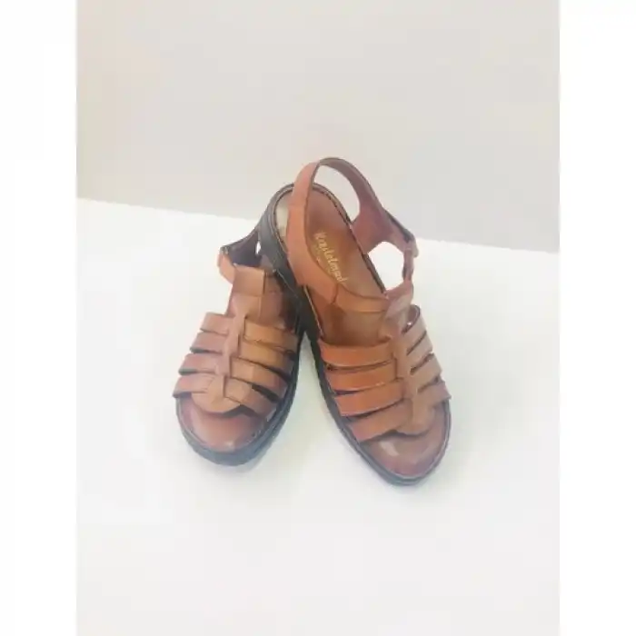 Kızılelmada Kadın Kahverengi Sandalet