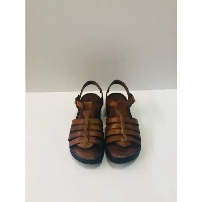 Kızılelmada Kadın Kahverengi Sandalet