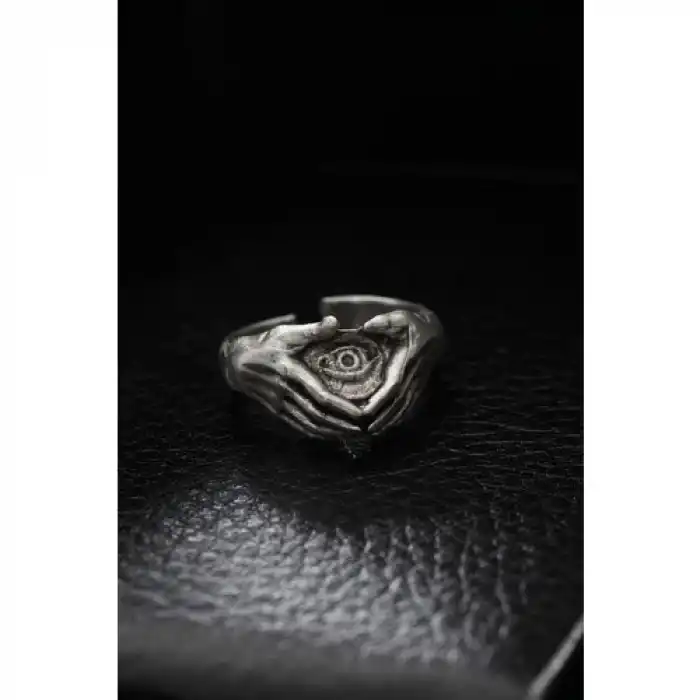 Karce Ayarlanabilir Illuminati Model Erkek Yüzük