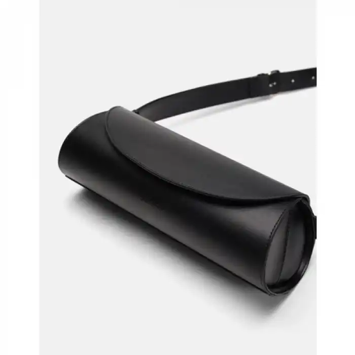 Vargas Silindir Baget Formlu Basic Kadın Çanta - Siyah