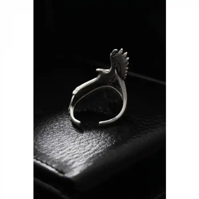 Karce Ayarlanabilir Kartal Model Erkek Yüzük