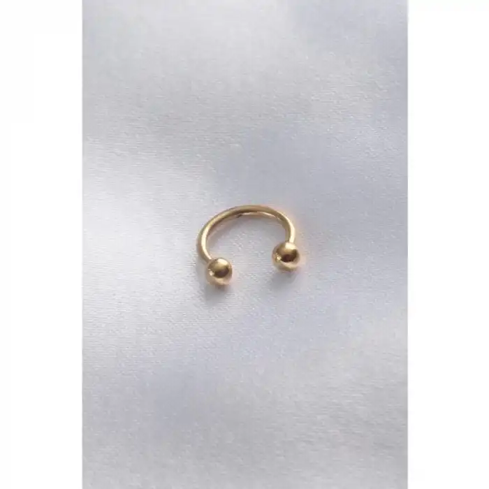 Karce CLZ943  316L Cerrahi Çelik Gold Renk Minimal Toplu Piercing