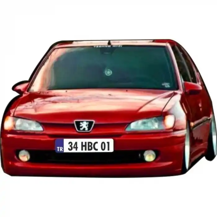 1001 Hediye Kişiye Özel Peugeot106 Anahtarlık