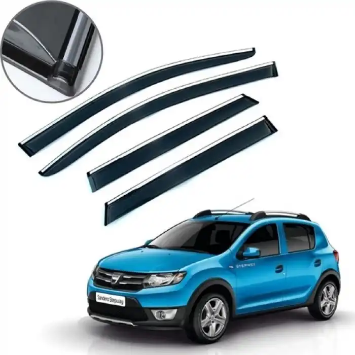Senin Oto Aksesuar Dacıa Sandero Stepway 2021 Krom Cam Çıtası