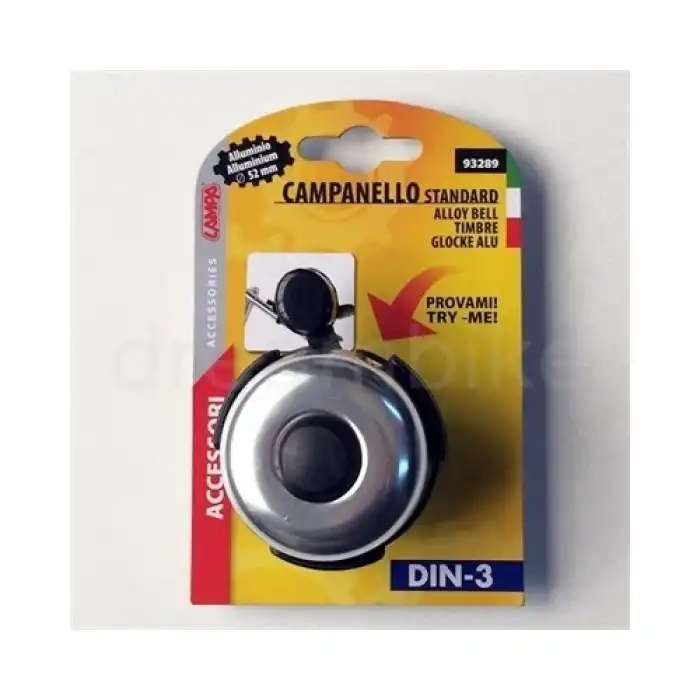 Lampa DIN-3 52mm Parlak Aluminyum Zil 93289