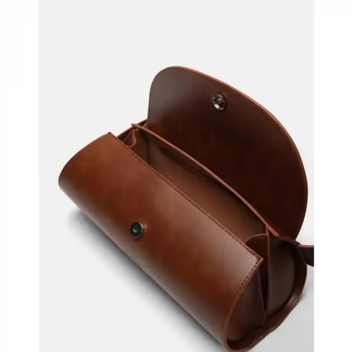 Vargas Silindir Baget Formlu Basic Kadın Çanta - Taba