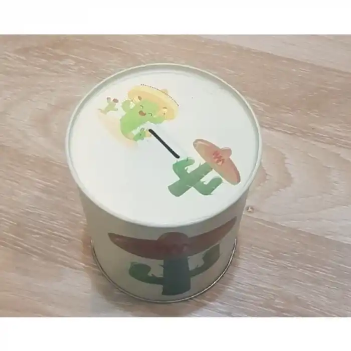 Pi İthalat Kumbara - Kaktüs Tasarımlı Büyük Boy