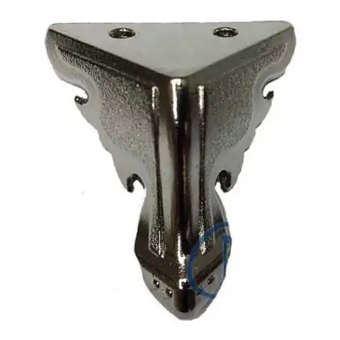 Kelebek Ahşap, Mdf, Sunta Sandık Ayağı, Kutu Ayak 2,5 cm - Nikel