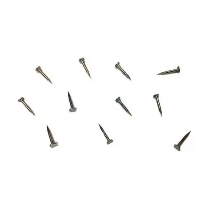 Klips, Menteşe, Ayağı Çivisi 9mm Çelik - Siyah 100GR