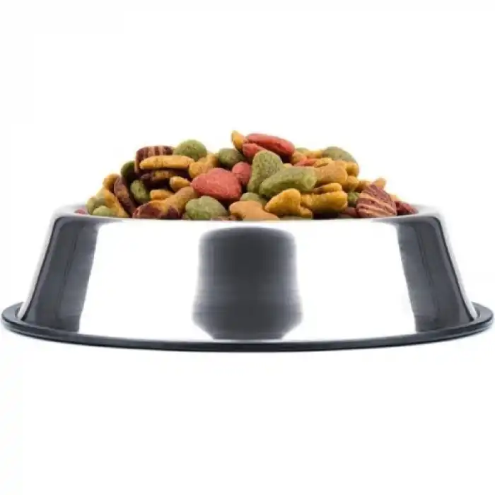 Paslanmaz Çelik Metal Mama Kabı 34 cm.